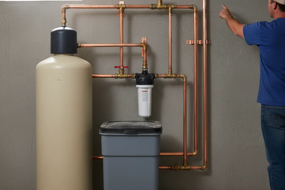 Whole-house water treatment system installed in Ellington